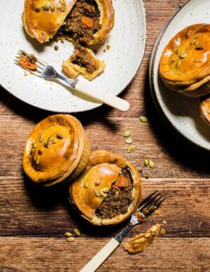 Gluten-free French Lentil And Vegetable Pie Individual