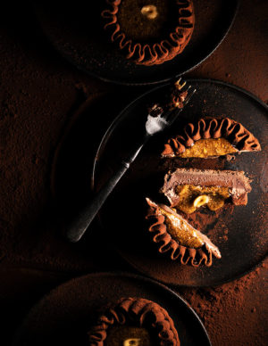 Chocolate & Hazelnut tart 1
